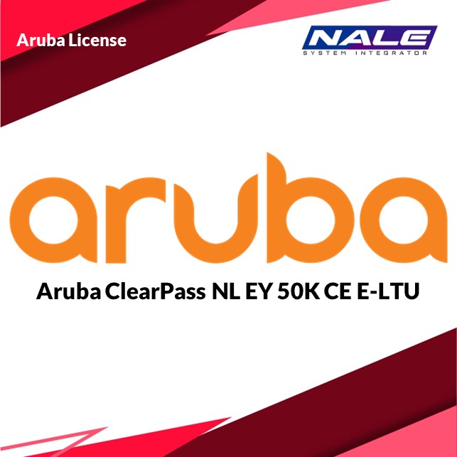 R1U42AAE Aruba ClearPass NL EY 50K CE E-LTU (R1U42AAE) - Gambar 1