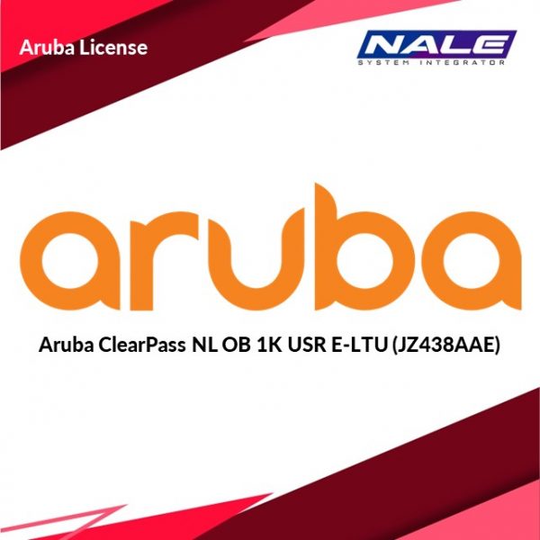 Aruba ClearPass NL OB 1K USR E-LTU (JZ438AAE)