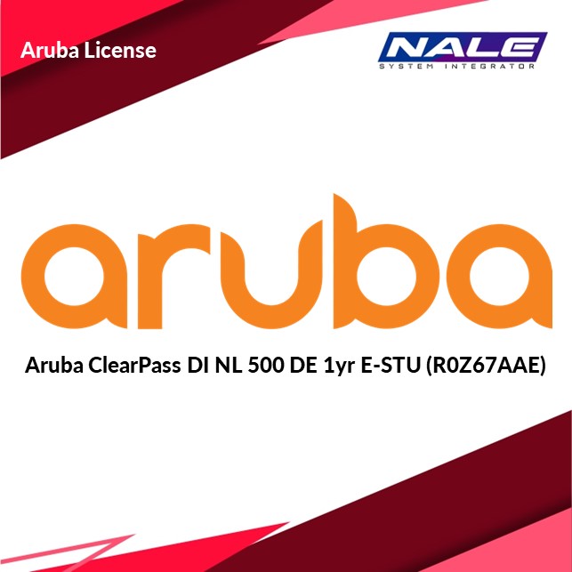Slide1 Aruba ClearPass DI NL 500 DE 1yr E-STU (R0Z67AAE) - Gambar 1