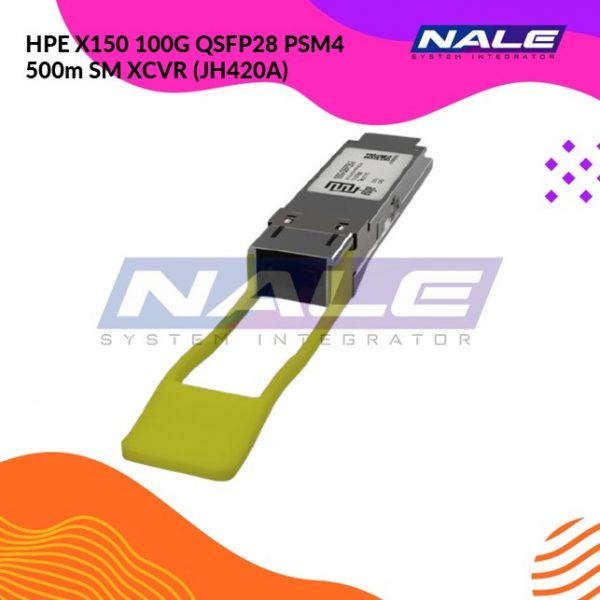 HPE X150 100G QSFP28 PSM4 500m SM XCVR (JH420A)