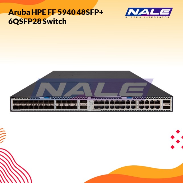 Slide1 Aruba HPE FF 5940 48SFP+ 6QSFP28 Switch (JH390A) - Gambar 1