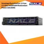 Synology Rack Station 12-bay 2.1 GHz 16GB RAM Redundant Power (SA3600)