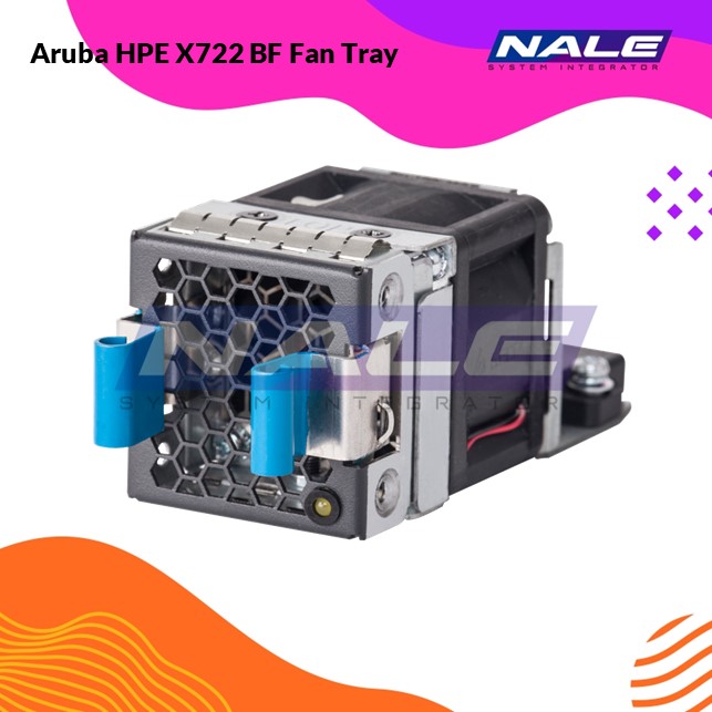 Slide1 Aruba HPE X722 BF Fan Tray (JL595A) - Gambar 1