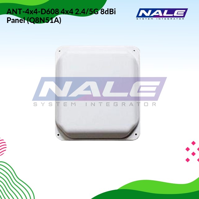 Slide1 ANT-4x4-D608 4x4 2.4/5G 8dBi Panel (Q8N51A) - Gambar 1