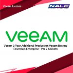 Veeam 3 Year Additional Production Veeam Backup Essentials Enterprise - Per 2 Sockets