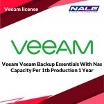 VEEAM VEEAM BACKUP ESSENTIALS WITH NAS CAPACITY PER 1TB PRODUCTION 1 YEAR