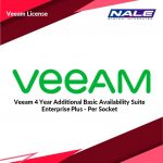 Veeam 4 Year Additional Basic Availability Suite Enterprise Plus - Per Socket