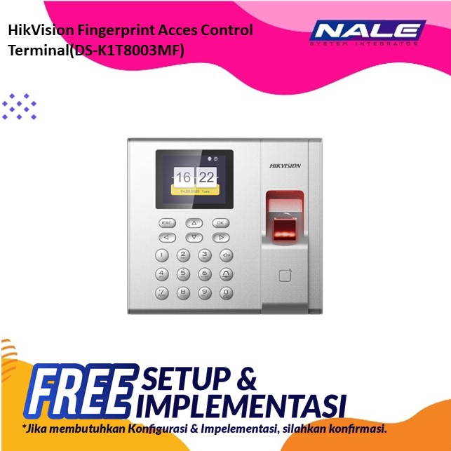 HikVision Fingerprint Acces Control Terminal (DS-K1T8003MF)