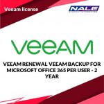 VEEAM RENEWAL BACKUP FOR MICROSOFT OFFICE 365 PER USER - 2 YEAR