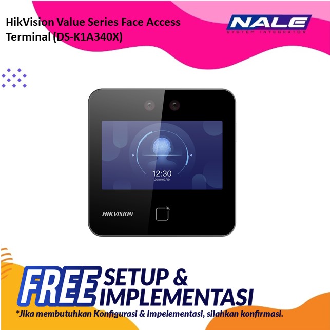 HikVision Value Series Face Access Terminal (DS-K1A340X)