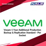Veeam 1 Year Additional Production Backup & Replication Standard - Per Socket