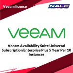 Veeam Availability Suite Universal Subscription Enterprise Plus 5 Year Per 10 Instances