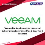 Veeam Backup Essentials Universal Subscription Enterprise Plus 2 Year Per 5 Instances