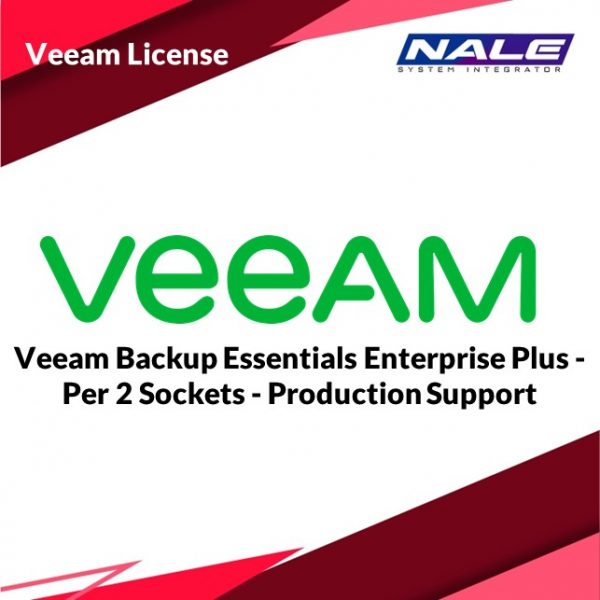 Veeam Backup Essentials Enterprise Plus - Per 2 Sockets - Production Support