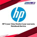 HP 3 year 3 day Onsite 2 year warranty Notebook Service