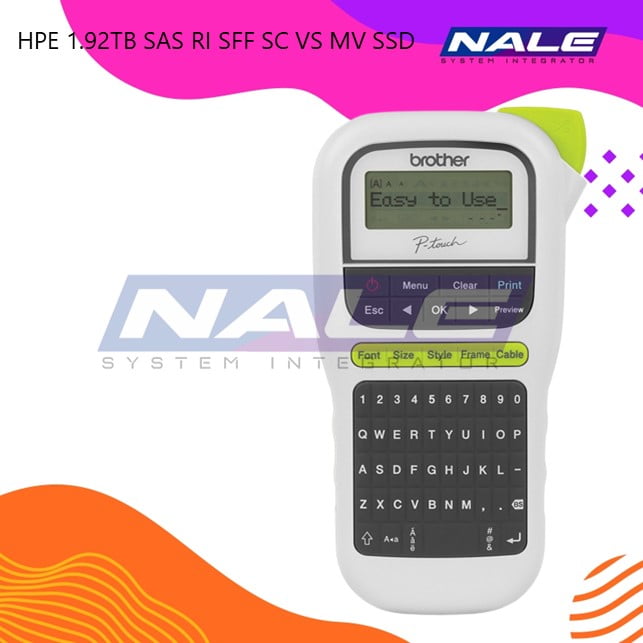 1 Brother Printer Label PT-H110 Label Maker / Pembuat Label PT H110 - Gambar 1