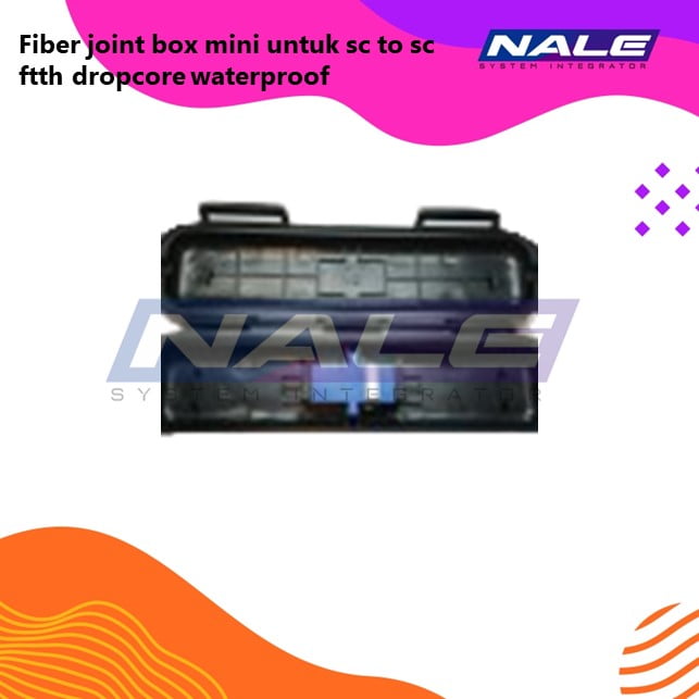 fiber Fiber joint box mini untuk sc to sc ftth dropcore waterproof - Gambar 1