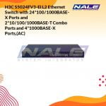 H3C S5024FV3-EI L2 Ethernet Switch with 24*100/1000BASE-X Ports and 2*10/100/1000BASE-T Combo Ports and 4*1000BASE-X Ports,(AC)