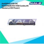 AntiDDoS1520-DC Host(4GE(RJ45)+4GE Combo,4G Memory,2 DC Power)