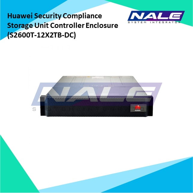 u5 Huawei Security Compliance Storage Unit Controller Enclosure (S2600T-12X2TB-DC) - Gambar 1
