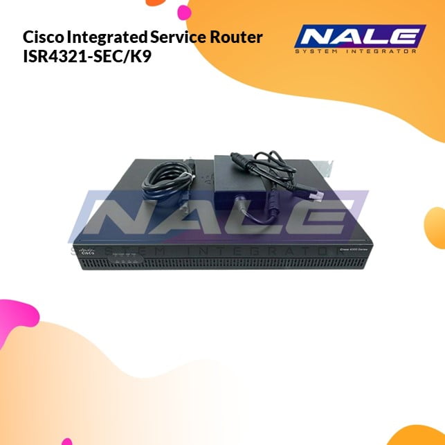 3 Cisco Integrated Service Router ISR4321-SEC/K9 - Gambar 1