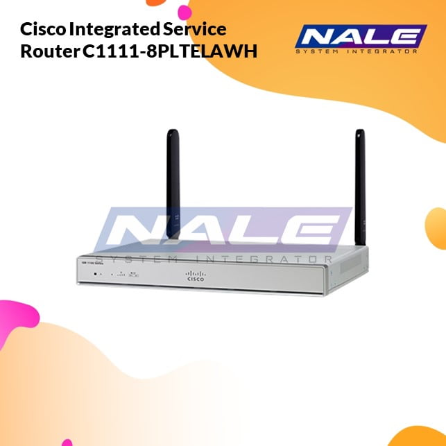 5 Cisco Integrated Service Router C1111-8PLTELAWH - Gambar 1