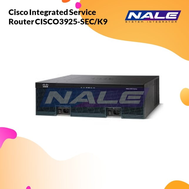 66 Cisco Integrated Service Router CISCO3925-SEC/K9 - Gambar 1