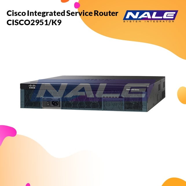 CISCO2951-K9 Cisco Integrated Service Router CISCO2951/K9 - Gambar 1