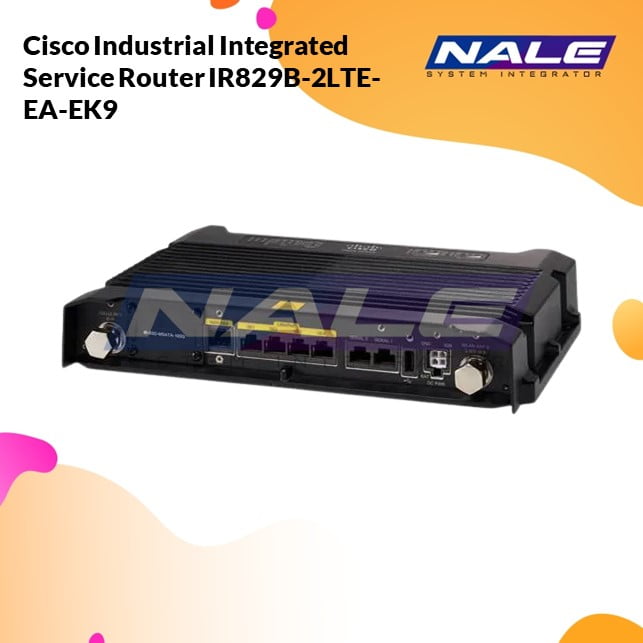 IR829B-2LTE-EA-EK9 Cisco Industrial Integrated Service Router IR829B-2LTE-EA-EK9 - Gambar 1