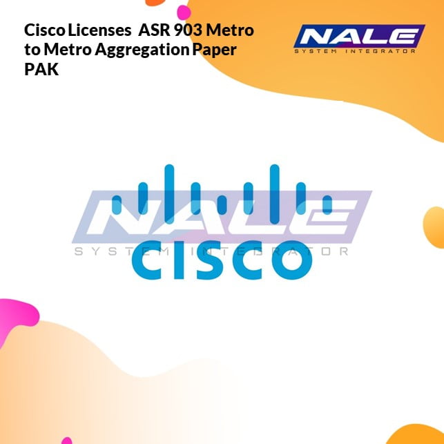Slide1 Cisco Licenses ASR 903 Metro to Metro Aggregation Paper PAK - Gambar 1