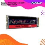 Seagate IRONWOLF 525 SSD + Rescue GEN4 500GB