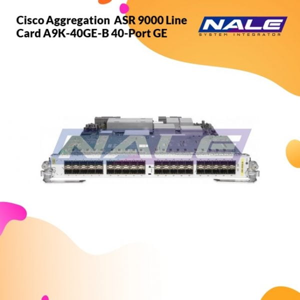Cisco Aggregation ASR 9000 Line Card A9K-40GE-B 40-Port GE