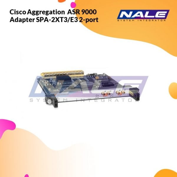 Cisco Aggregation ASR 9000 Adapter SPA-2XT3/E3 2-port