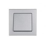 SAKLAR SINGLE PLANO E161 1G 1W SILVER BROCO