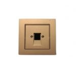STOP KONTAK TELP BROCO PLANO E171 GOLD