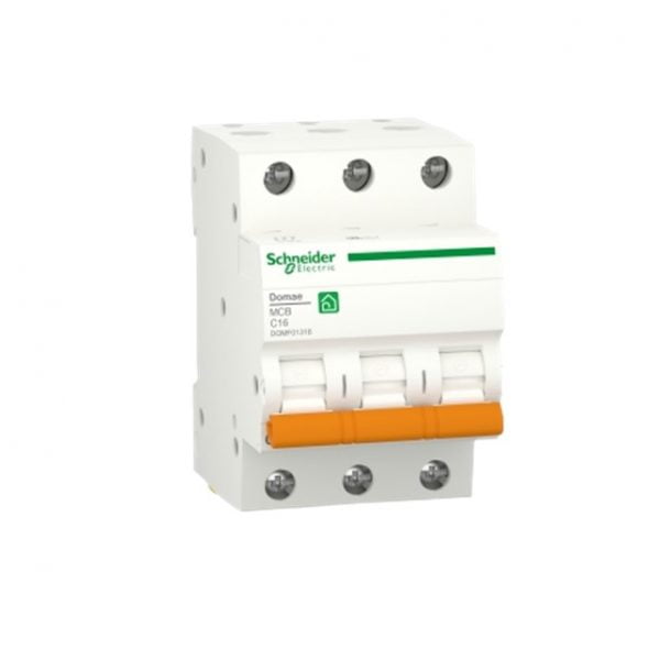 SCHNEIDER MCB Domae - 3P - 32A - 380...415 V - C curve - 4.5 kA