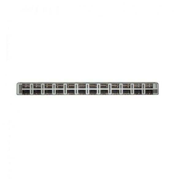 Arista DCS-7280PR3K-24-F 24x400GbE OSFP switch router front to rear air 2 x AC