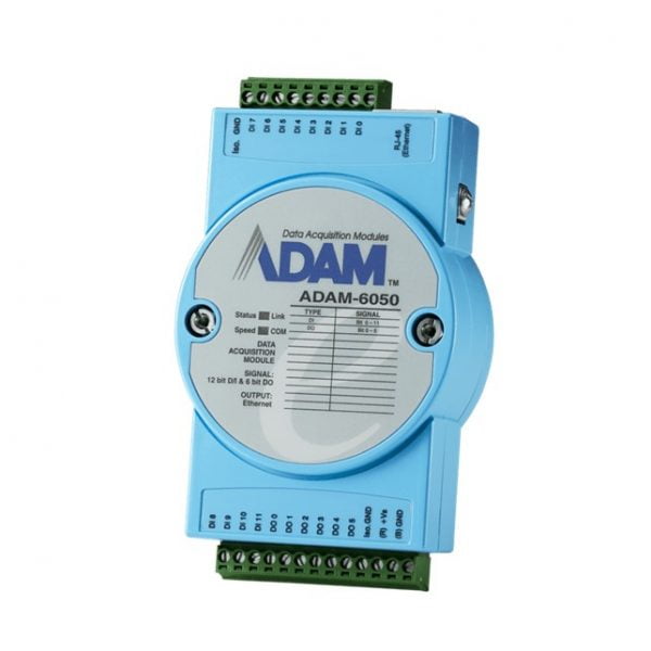 Advantech 18-Ch Isolated DI/O Module (ADAM-6050-D)