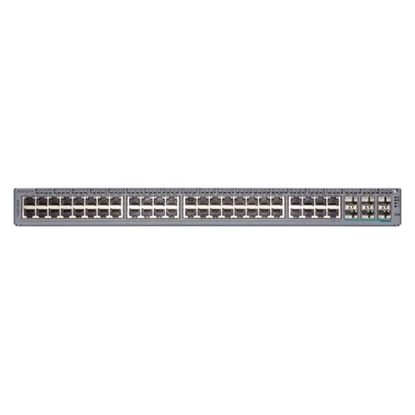 Arista 720XP, 48x1G POE, 6x25G SFP switch, front to rear air, AC (2), EU Power Cords