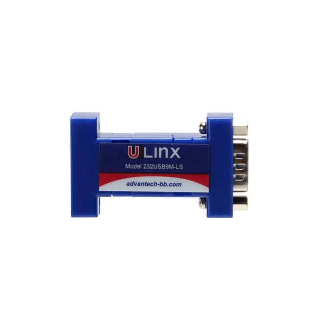BB-232USB9M-LS Advantech USB 2.0 to RS-232 Converter, DB9 Male. Locked Serial Number (BB-232USB9M-LS) - Gambar 1