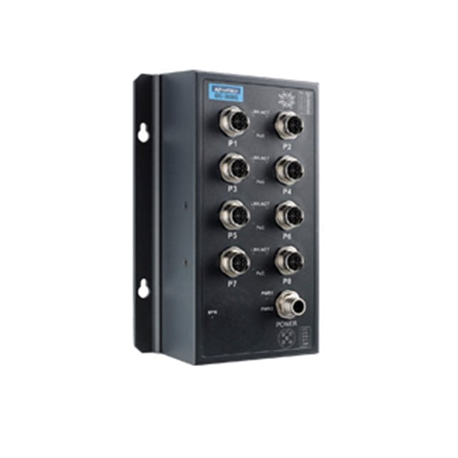 Advantech EN50155 M12 8GE Unmanaged Switch (EKI-9508G-L-AE)