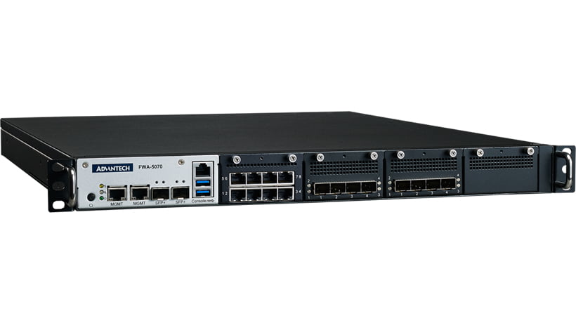 Advantech Network Appliance,4xNMC,2x 2.5",2x10GbE,QAT,MIT (FWA-5070U-00A1RU)