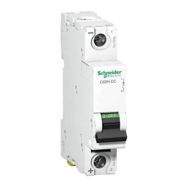 Schneider MCB - C60H - 1 pole - 6 A - C curve (A9N61506)