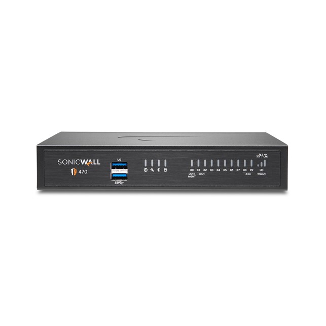 SonicWall TZ470 Total Secure - Essential Edition - 1 Year