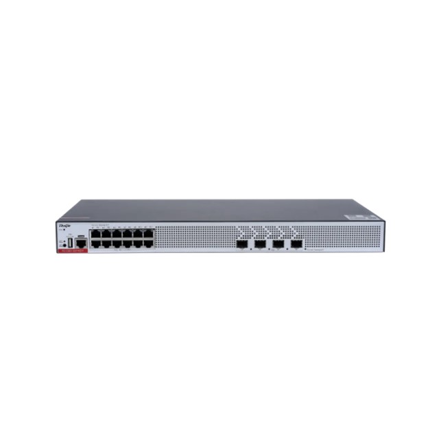 Ruijie 12-Port GE Electrical Layer 3 Managed Access Switch with PoE+ (RG-CS83-12GT4XS-P)