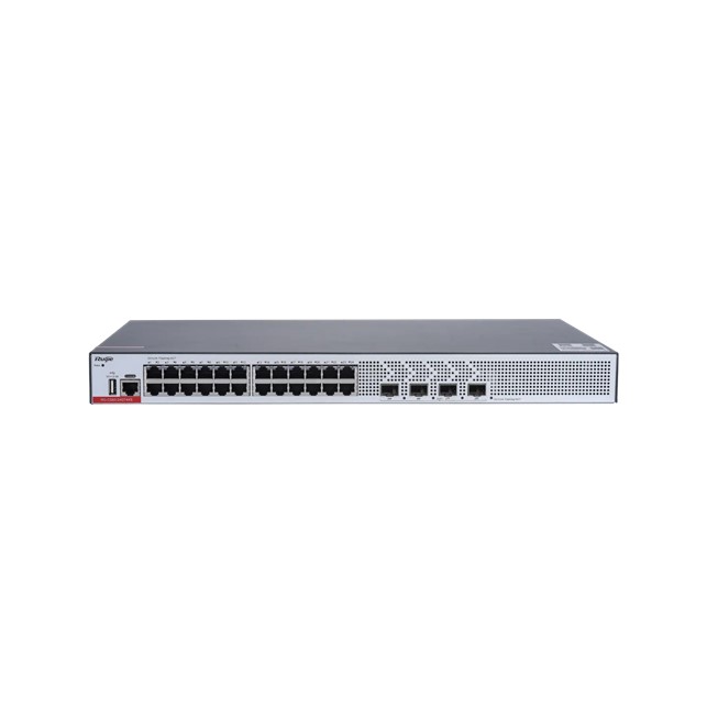 Ruijie 24-Port GE Electrical Layer 3 Managed Access Switch with PoE+ (RG-CS83-24GT4XS-P)