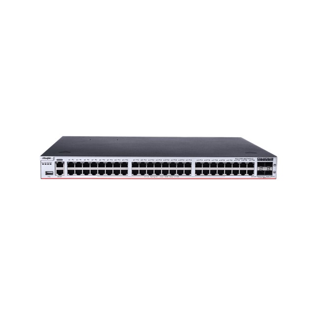 Ruijie 48-Port GE Electrical Layer 3 Enterprise-Class Core or Aggregation Switch,4 × 10G Uplink Ports (RG-CS85-48GT4XS-D)