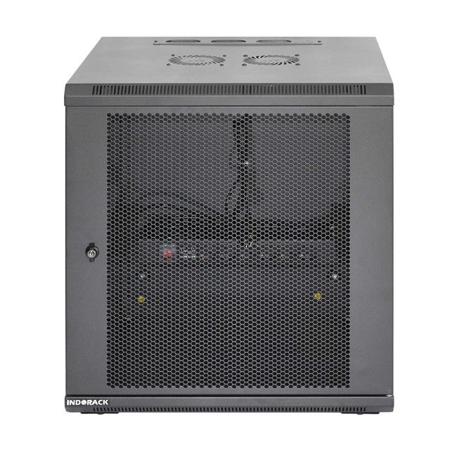 IndoRack Wallmount 12U Rack Single Perforated Door (WIP5512S)