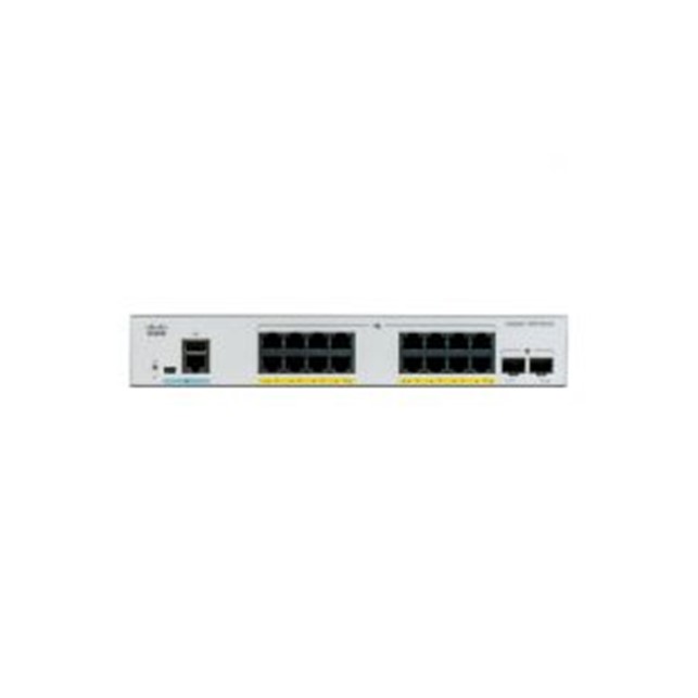 Cisco Switch Catalyst 16x 10/100/1000 Ethernet PoE+ ports and 120W PoE budget, 2x 1G SFP uplinks with external PS