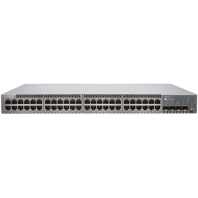 Juniper Switch EX3400 48-port 10/100/1000BaseT 4 x 1/10G SFP/SFP+, 2 x 40G QSFP [ EX3400-48T ]